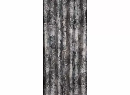 Zasłona gotowa na przelotkach 140x250 ESTER welwetowa brązowa z przecieranym wzorem