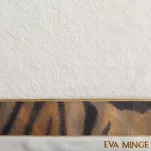 Ręcznik 50x90 EVA 23 Eva Minge kremowy z drukowaną bordiurą z wzorem zwierzęcym - 2