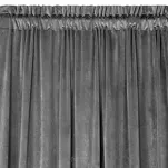 Zasłona na taśmie 135x300 ROSA welwetowa stalowa Design 91 - 6