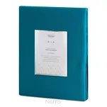 Pościel satynowa 220x200 DINA jednokolorowa gładka turkusowa z kolekcji Diva Line - 5