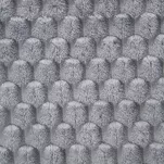 Koc 200x220 CINDY 6 srebrny puszysty w drobny wzór Design 91 - 7