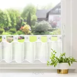 Zazdrostka na szelkach 150x30 SEVILLA biała gładka z kryształkami - 8