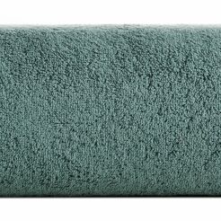 Ręcznik 50x90 EVI Pierre Cardin ciemna mięta zdobiony bordiurą w kolorze ręcznika z logo marki 430 g/m2