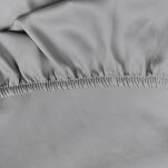 Prześcieradło z bawełny jersey z gumką stalowe 160x200 Design 91 - 2