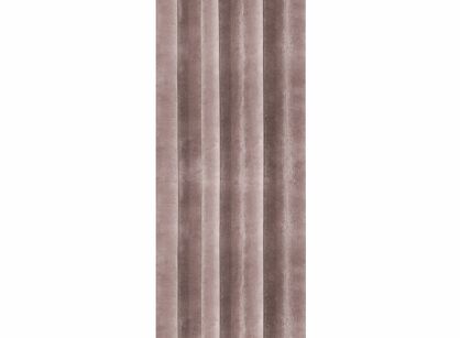 Zasłona na przelotkach 140x250 VILLA welwetowa pudrowa o aksamitnej strukturze