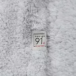 Koc 200x220 LORI srebrny puszysty jednokolorowy z kolekcji Design 91 - 7