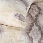 Pościel satynowa 220x200 NIKA 24 beżowa o stonowanej kolorystyce - 6