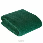 Koc 200x220 CINDY 3 ciemna zieleń puszysty w jodełkę Design 91 - 3