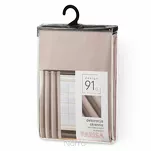 Zasłona na przelotkach 135x250 PARISA zaciemniająca pudrowa jednokolorowa Design 91 - 8