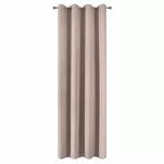 Zasłona na przelotkach 135x250 PARISA zaciemniająca pudrowa jednokolorowa Design 91 - 7