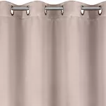 Zasłona na przelotkach 135x250 PARISA zaciemniająca pudrowa jednokolorowa Design 91 - 6