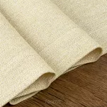 Obrus bawełniany 145x280 STELLA 1 złoty zdobiony kantą z wplecioną nicią złotą - 3