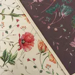 Obrus gobelinowy 140x180 1239 naturalny z wzorem kwiatów polnych - 2