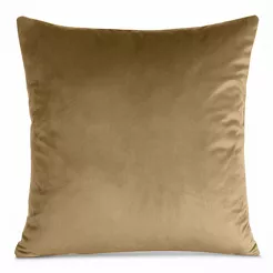 Poszewka welwetowa 45x45 GAJA 1 jednokolorowa miodowa