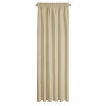 Zasłona na taśmie 140x270 RITA jednokolorowa beżowa z miękkiej tkaniny - 7