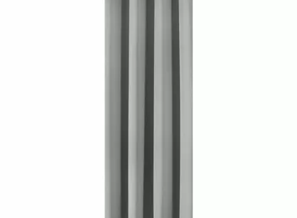 Zasłona gotowa na przelotkach 140x250 NERISA zaciemniająca srebrna jednokolorowa