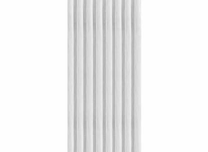 Firana gotowa na szelkach 140x250 MELISA biała z matowej etaminy zdobiona beżowymi kokardkami