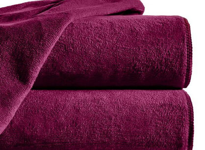 Ręcznik 50x90 AMY szybkoschnący amarantowy z mikrofibry