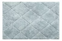 Dywanik bawełniany 50x70 CHIC 2 srebrny zdobiony kryształkami - 2