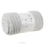 Koc 130x170 LISA srebrny wytłaczany z efektem 3D z kolekcji Design 91 - 3