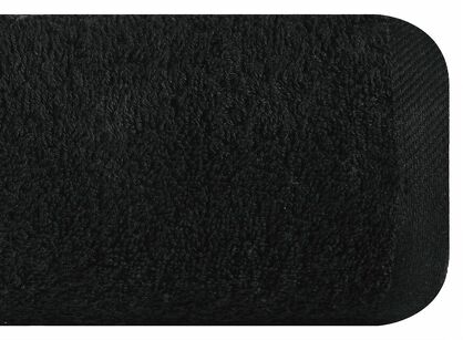 Ręcznik 50x90 GŁADKI 2 czarny 500 g/m2