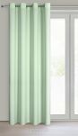 Zasłona na przelotkach 140x250 RITA jednokolorowa szałwiowa z miękkiej tkaniny - 7