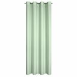 Zasłona na przelotkach 140x250 RITA jednokolorowa szałwiowa z miękkiej tkaniny - 6