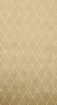 Zasłona gotowa na przelotkach 140x250 MARGO welwetowa Pierre Cardin beżowa zdobiona złotym haftem w romby - 3