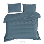 Pościel satynowa 220x200 DINA jednokolorowa gładka petrol z kolekcji Diva Line - 4