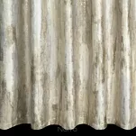 Zasłona gotowa na taśmie 140x270 ELLA welwetowa kremowa z metalicznym nadrukiem - 9