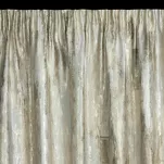 Zasłona gotowa na taśmie 140x270 ELLA welwetowa kremowa z metalicznym nadrukiem - 5
