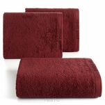 Ręcznik 70x140 EVI Pierre Cardin ceglany zdobiony bordiurą w kolorze ręcznika z logo marki - 4