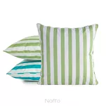 Poszewka w pasy 45x45 GARDEN 6 niebieska na taras wodoodporna - 2