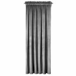 Zasłona na taśmie 140x270 ROSA welwetowa stalowa Design 91 - 7