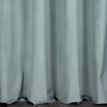 Zasłona na przelotkach 140x250 ROSA welwetowa jednokolorowa szałwiowa - 8