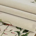 Bieżnik gobelinowy 40x100 1239 naturalny z wzorem kwiatów polnych - 2