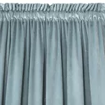 Zasłona na taśmie 140x270 ROSA welwetowa morska Design 91 - 3