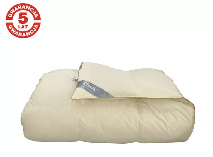 Kołdra zimowa 160x200 CLASSIC puchowa