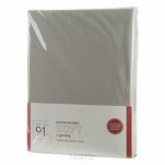 Prześcieradło z mikrowłókna z gumką 160x200 SOFT srebrne Design 91 - 4