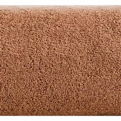 Ręcznik bawełniany 70x140 DAMLA ceglany gładki z subtelną bordiurą