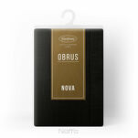 Obrus 145x300 STELLA 2 czarny mereżka zdobiony kantą - 2