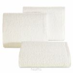 Ręcznik 100x150 GŁADKI 2 kremowy 500 g/m2 - 4