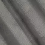 Zasłona gotowa na taśmie 140x300 ELIZA welwetowa srebrna jednokolorowa z drobnym wzorem - 5
