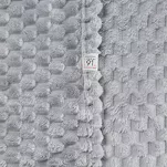 Koc 170x210 CINDY 6 srebrny puszysty w drobny wzór Design 91 - 9