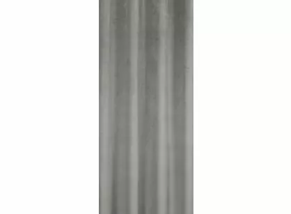 Zasłona gotowa na przelotkach 140x250 FARGO welwetowa srebrna jednokolorowa