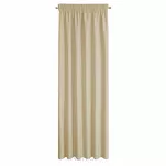 Zasłona gotowa na taśmie 140x270 RITA jednokolorowa beżowa z miękkiej tkaniny - 7