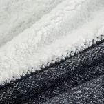 Koc 150x200 PANDA granatowy biały dwustronny niezwykle miękki - 6