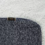 Koc 150x200 PANDA granatowy biały dwustronny niezwykle miękki - 7