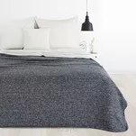 Koc 150x200 PANDA granatowy biały dwustronny niezwykle miękki - 2