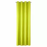 Zasłona na przelotkach 140x250 RITA jednokolorowa limonkowa z miękkiej tkaniny - 7